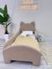 Ліжко дитяче Mirolux Котик, з довгим бортиком, латте букле, спальне місце 90х190 см 16-90-190 фото 5