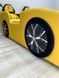 Дитяче ліжко Mirolux, машинка Sport Car, жовте, спальне місце 120х190 см 17-120-190 фото 5