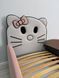 Дитяче ліжко для дівчинки Mirolux, Hello Kitty, рожеве, спальне місце 90х190 см, з підйомним механізмом та нішею для зберігання 20-90-190-п фото 5