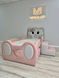 Дитяче ліжко для дівчинки Mirolux, Hello Kitty, рожеве, спальне місце 90х190 см, з підйомним механізмом та нішею для зберігання 20-90-190-п фото 2