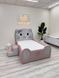 Дитяче ліжко для дівчинки Mirolux, Hello Kitty, рожеве, спальне місце 120х190 см, з підйомним механізмом та нішею для зберігання 21-120-190-п фото 3