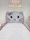 Дитяче ліжко для дівчинки Mirolux, Hello Kitty, рожеве, спальне місце 120х190 см 21-120-190 фото 6