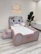 Дитяче ліжко для дівчинки Mirolux, Hello Kitty, рожеве, спальне місце 120х190 см 21-120-190 фото 2